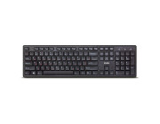 SVEN KB-E5900W, Wireless Keyboard, 107 keys, slim compact design, low-profile keys with smooth stroke, Nano receiver, USB, Black